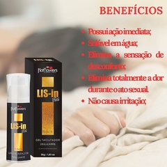 Kit 2 gel LIS-in Gold Extra Forte Facilitador Deslizamento - SexToy Online - O melhor SexShop da internet