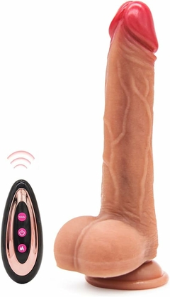 Protese Realistica Rotativa Com Vibrador Potente na internet