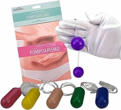 Kit Pompoarismo + Cones de Pompoar + Guia (Kit Iniciante) Sex Shop