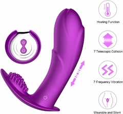 Vibrador de Calcinha à Prova d'água Recarregável na internet