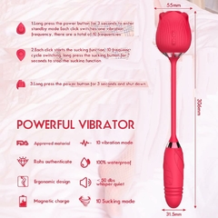 Vibrador Sugador Língua de Seda - Vibrador Feminino 10 Velocidades - SexToy Online - O melhor SexShop da internet