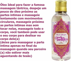 Óleo Para Massagem Tântrica Massagem Sensual Erótica 120ml - comprar online