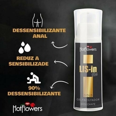 Imagem do Kit 2 gel LIS-in Gold Extra Forte Facilitador Deslizamento