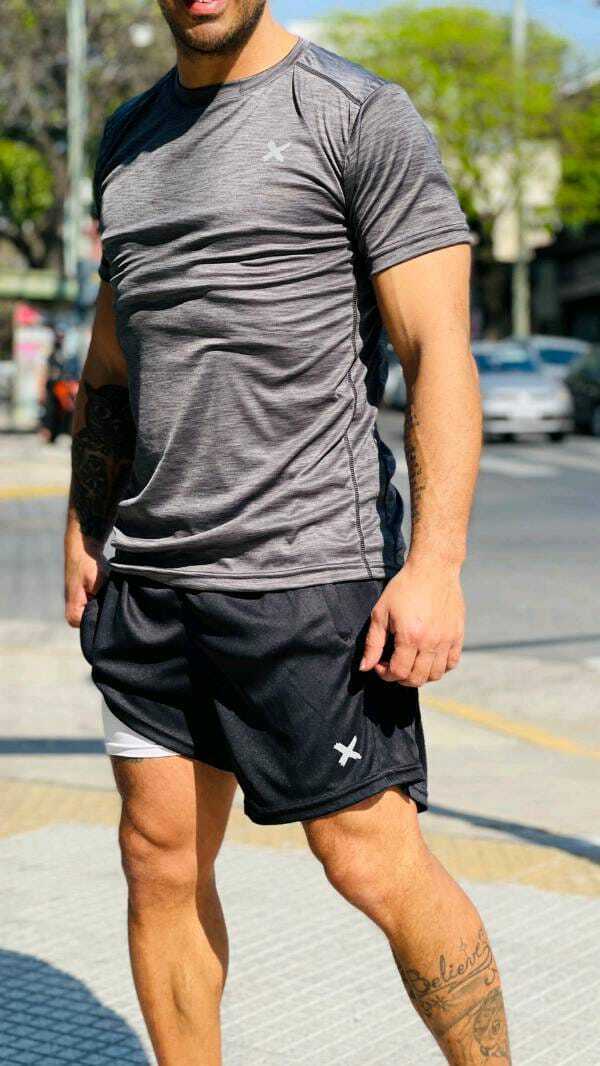 SHORT DETROIT CON CALZA HOMBRE Jhamfitsport