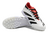 Chuteira Adidas Predator 30 Society TF - Branca com detalhes em vermelho na internet