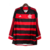 Camisa Flamengo I Mangas Longas 24/25 - Torcedor Adidas - Listrada em vermelho e preto