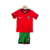 Kit Infantil Portugal I 24/25 - Vermelha com detalhes em verde