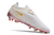 Chuteira Nike Phantom GX Elite Campo FG- Branca com detalhes em rosa - loja online