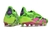 Chuteira Adidas Predator Accuracy Campo FG- Verde com detalhes em rosa e amarelo - loja online