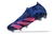 Chuteira Adidas Predator Accuracy Campo FG- Azul escuro com detalhes em rosa - loja online