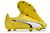 Chuteira Puma Ultra Ultimate Campo FG- Amarelo com detalhes em branco