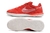 Chuteira Nike Streetgato Salão - Vermelho com detalhes em branco - comprar online