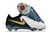 Chuteira Nike Phantom GX 2 Campo FG- Preto com detalhes em branco