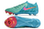 Chuteira Nike Phantom GX 2 Campo FG- Ciano com detalhes em rosa - comprar online