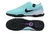 Chuteira Nike Tiempo Legend Society TF- Ciano com detalhes em preto e roxo - comprar online