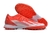 Chuteira Adidas X Crazyfast Society TF- Vermelho com detalhes em branco