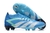 Chuteira Adidas Predator Accuracy Campo FG- Azul com detalhes em branco