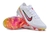 Chuteira Nike Air Zoom Mercurial Vapor IX Campo FG- Branca com detalhes em rosa na internet