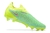 Chuteira Nike Phantom GX Campo FG - Verde limão com detalhes em rosa - loja online