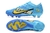 Chuteira Nike Air Zoom Mercurial Vapor XV Campo FG- Azul com detalhes em amarelo - comprar online