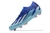 Chuteira Adidas X Crazyfast Campo FG - Azul com detalhes em ciano - comprar online