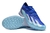 Chuteira Adidas X Crazyfast Society TF- Azul com detalhes em Ciano - loja online