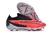 Chuteira Nike Phantom GX Campo FG - Vermelho com detalhes em preto