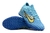 Chuteira Nike Air Zoom Mercurial Vapor XV Society TF - Azul com detalhes em amarelo - loja online