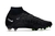 Chuteira Nike Air Zoom Mercurial Vapor IX Campo FG- Preta com detalhes em verde - comprar online