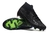 Chuteira Nike Air Zoom Mercurial Vapor IX Campo FG- Preta com detalhes em verde - loja online