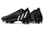 Imagem do Chuteira Adidas Predator Edge Campo FG- Preta com detalhes em branco