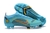 Chuteira Nike Mercurial Vapor XIV Campo FG- Azul com detalhes em amarelo