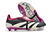 Chuteira Adidas Predator 30 Campo FG- Preta com detalhes em roxo