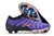 Chuteira Nike Air Zoom Mercurial Vapor IX Campo FG - Roxo com detalhes em laranja