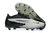 Chuteira Nike Phantom GX Elite Campo FG - Cinza com detalhes em verde