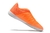 Chuteira Nike Lunar Gato II Salão - Laranja com detalhes em branco - loja online