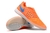 Chuteira Nike Lunar Gato II Salão - Laranja com detalhes em branco na internet