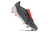 Chuteira Adidas Predator 30 Campo FG- Cinza com detalhes em branco e vermelho - loja online