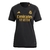 Camisa Real Madrid III 23/24 - Torcedor Adidas Feminina - Preta com detalhes em amarelo