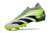 Chuteira Adidas Predator Accuracy Campo FG- Branca com detalhes em verde - loja online