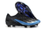 Chuteira Adidas X Crazyfast Campo FG- Preta com detalhes em azul