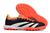 Chuteira Adidas Predator 30 Society TF - Preta com detalhes em vermelho