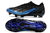 Chuteira Adidas X Crazyfast Campo FG- Preta com detalhes em azul - comprar online