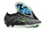 Chuteira Nike Air Zoom Mercurial Vapor XV Campo FG - Preta com detalhes em verde