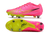 Chuteira Nike Air Zoom Mercurial Vapor XV SG - Rosa com detalhes em amarelo - comprar online