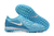 Chuteira Nike Phantom GX 2 Society TF - Azul com detalhes em branco