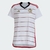 Camisa Flamengo II 23/24 -Torcedor Adidas Feminina - Branca com detalhes em vermelho e amarelo