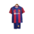 Kit Infantil Barcelona I 23/24 - Azul escuro com detalhes em vermelho