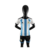 Kit Infantil Argentina I 23/24 - Azul com detalhes em branco