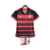 Kit Infantil Flamengo I 24/25 - Vermelho e preto com detalhes em branco